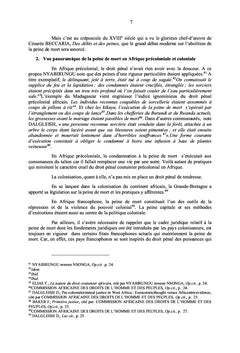 L'abolition de la peine de mort en RDC ou la bataille Eros-Thanatos