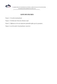 Elaboration d'un business plan pour la mise en place
