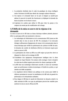 La réponse à la demande dans le système électrique moderne