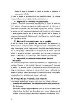 La réponse à la demande dans le système électrique moderne