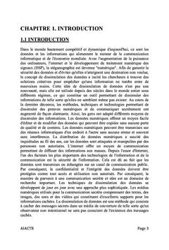 Stéganographie d'images par la méthode des bits les moins signifiants