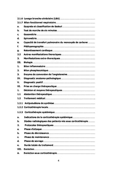 La sarcoïdose médiastino-pulmonaire