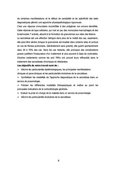 La sarcoïdose médiastino-pulmonaire