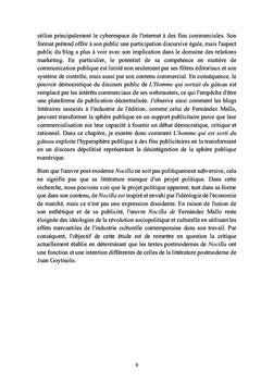 La dépolitisation du récit postmoderne espagnol