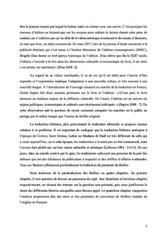 La paratraduction des romans thrillers