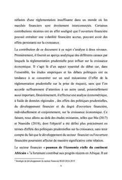 Les effets de la nouvelle réglementation prudentielle dans les pays de l'UEMOA