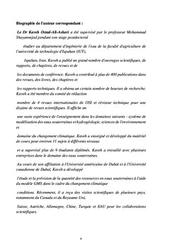 Ingénierie environnementale avancée (IV)