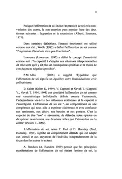 Psychologie du comportement assertif