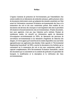 Ingénierie environnementale avancée (V)