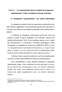La Communication dans la conduite du changement organisationnel