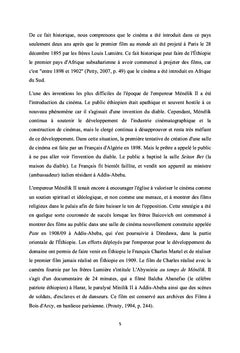 Une histoire du cinéma en Éthiopie, du Grand Palais à ETHIOFFEST