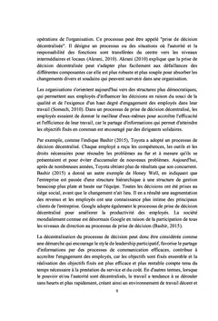 Décisions et objectifs décentralisés dans les banques