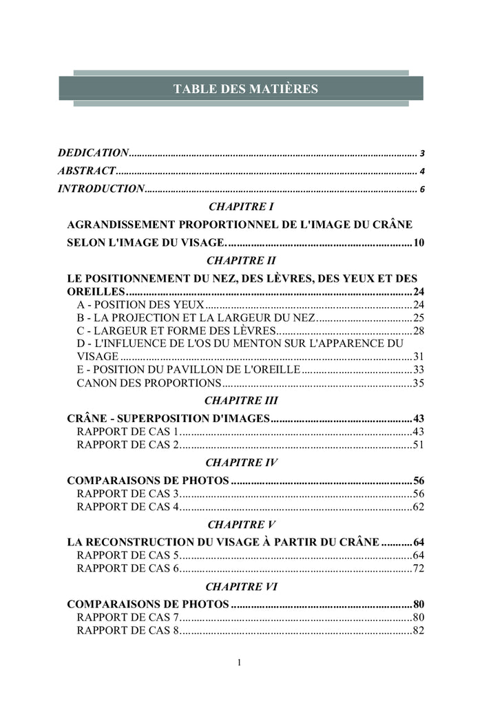 L'anthropologie médico-légale au service des autorités judiciaires