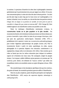 L'anthropologie médico-légale au service des autorités judiciaires