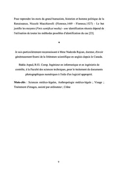L'anthropologie médico-légale au service des autorités judiciaires