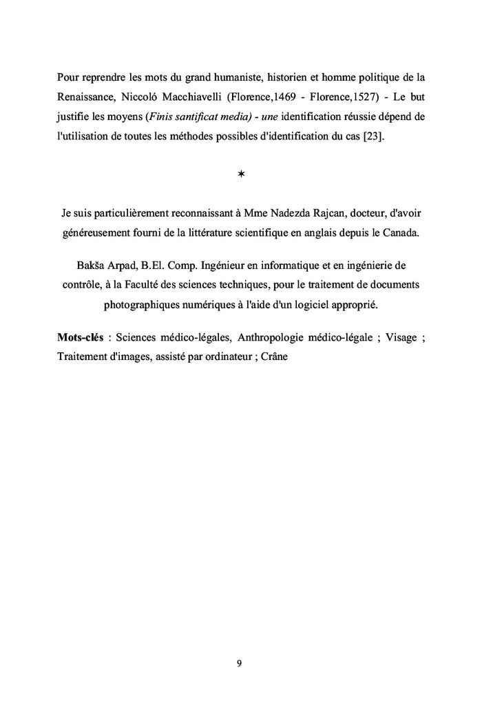 L'anthropologie médico-légale au service des autorités judiciaires