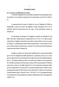 Evaluation de l'Antigène HBs chez la femme enceinte fréquentant la maternite de Kintambo