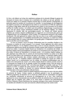 Conseil aux enfants : Une approche psychosociale