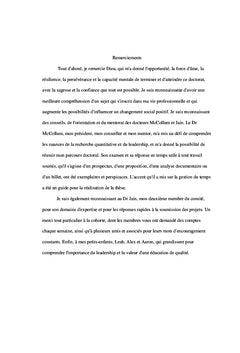 Développement athlétique Facteurs de personnalité et prise de décision