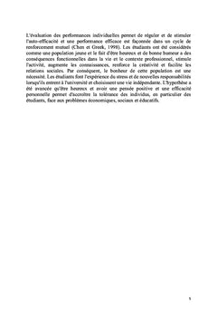 Bonheur et auto-efficacité