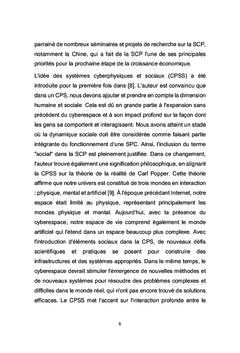 Systèmes et applications cyber-physiques-sociales. Partie 2: Demandes