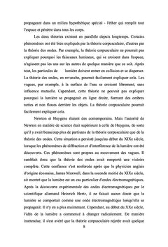 Cours de physique: optique, atome, noyau d'atome, parties élémentaires