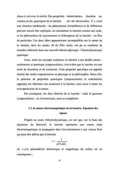 Cours de physique: optique, atome, noyau d'atome, parties élémentaires