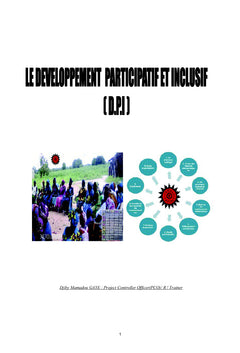 Développement Participatif et Inclusif