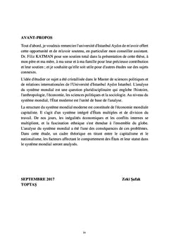 Capitalisme, nationalisme et conflit