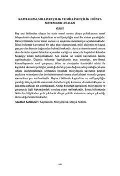 Capitalisme, nationalisme et conflit