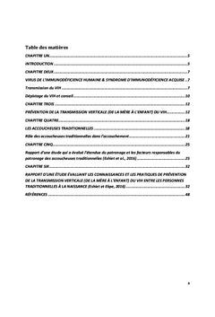 Transmission verticale du VIH : Le rôle des accoucheuses traditionnelles