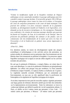 Recherche complexe sur les problèmes environnementaux dans la péninsul