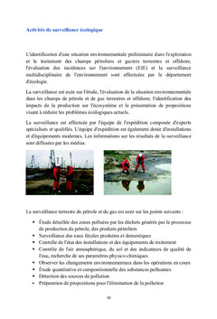 Recherche complexe sur les problèmes environnementaux dans la péninsul