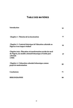 L'impact de l'éducation coloniale dans le nord du Nigeria