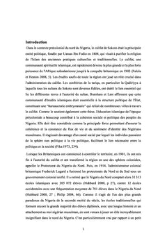 L'impact de l'éducation coloniale dans le nord du Nigeria