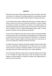 L'impact de l'e-learning sur les performances académiques