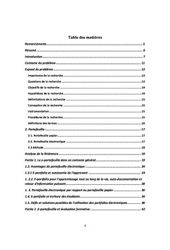 Utilisation des portfolios électroniques pour développer l'évaluation formative et les attitudes