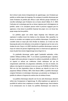 Utilisation des portfolios électroniques pour développer l'évaluation formative et les attitudes