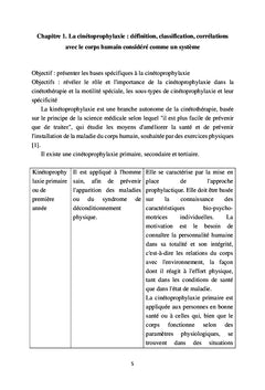 Kinétoprophylaxie