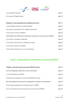 La robotique de services au sein des EHPAD