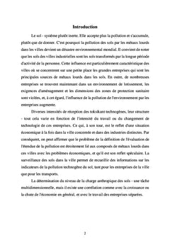 Cicatrices de l'économie : les métaux lourds