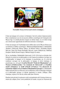 L'ère, padishah de la science Nasiraddin Tusi