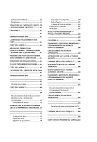 Le financement des entreprises et sa mise en oeuvre stratégique