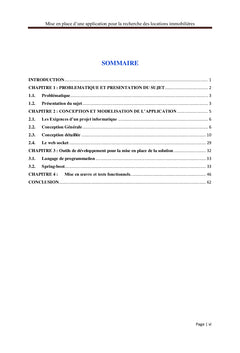 Gestion de location immobilière cas du Sénégal