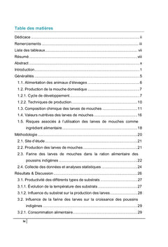 Production et valorisation des larves de mouches