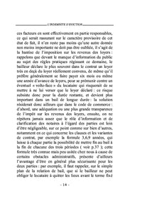 L'indemnité d'éviction