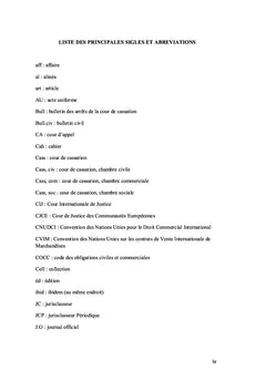 La loi applicable au contrat du commerce international
