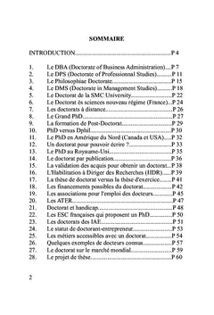 Faut-il obtenir un doctorat?