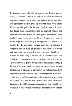 Faut-il obtenir un doctorat?