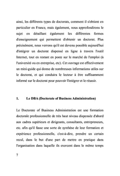 Faut-il obtenir un doctorat?
